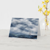 Carte Yacht (Fleur jaune)