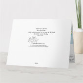 Carte Yahrtzeit : Cartographier le parcours : Deuil et  (Dos)