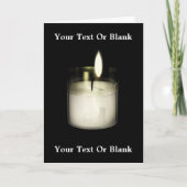 Carte Yahrzeit (Devant)