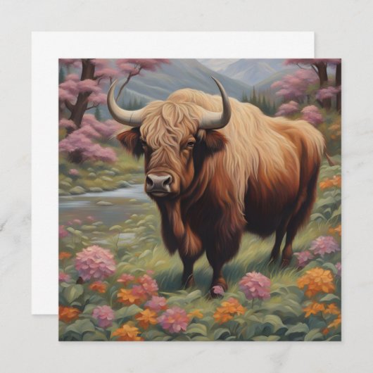 Carte Yak (Devant / Derrière)