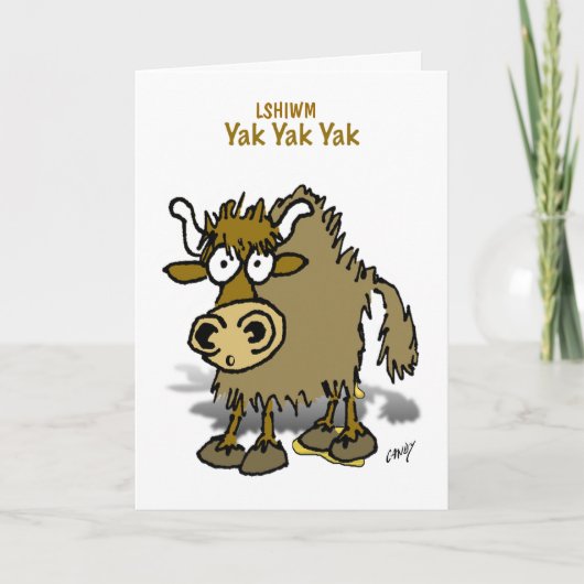 Carte Yak LSHIWM (Devant)