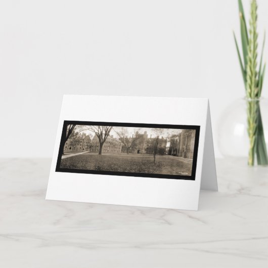 Carte Yale, photo 1909 de New Haven CT (Devant)