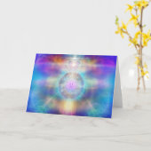 Carte Yantra Medallion (Fleur jaune)