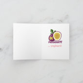 Carte Yaourt de Passionfruit (Intérieur)