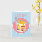 Carte Yaourt de Passionfruit (Fleur jaune)