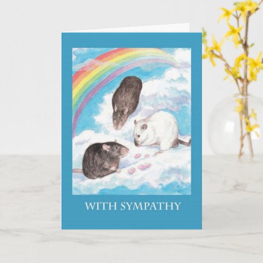 Carte Yaourt tombe au Rainbow Bridge (Fleur jaune)