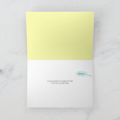 Carte "Yay, yay ! "A bébé" (Intérieur)