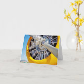 Carte Yella Propella (Fleur jaune)