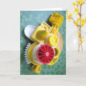 Carte Yellow & Red (Fleur jaune)