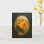 Carte Yellow Roses (3 sizes) (Fleur jaune)
