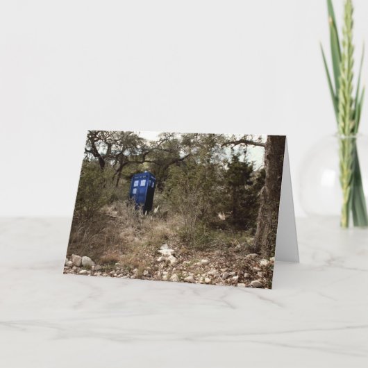 Carte Yes, it's cardboard, but c'est le silence magical (Devant)