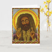 Carte Yeshu Rasta Fari (Fleur jaune)