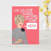 Carte yeth (Fleur jaune)