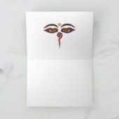 Carte Yeux de der Weisheit de Bouddha/Augen (Intérieur)