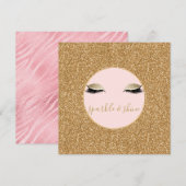 Carte Yeux dorés (Devant / Derrière)