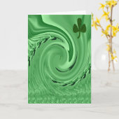 Carte Yeux irlandais (Fleur jaune)