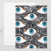 Carte yeux séchés (Devant / Derrière)