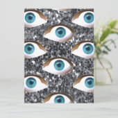 Carte yeux séchés (Debout devant)