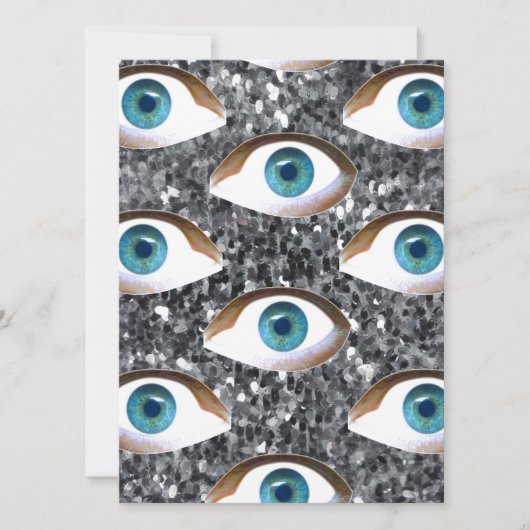 Carte yeux séchés (Devant)