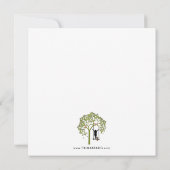 Carte YHWH (Yahvé, Éternel) Dieu Israël Tétragrammaton (Dos)