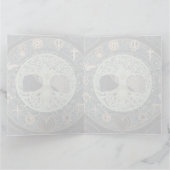 Carte ying yang avec les symboles religieux (Intérieur)