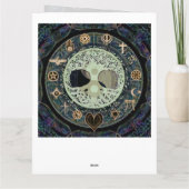 Carte ying yang avec les symboles religieux (Dos)