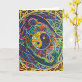 Carte yinyang 2010 (Fleur jaune)