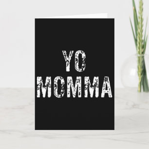 Carte Yo Momma amusant Sketll Player Sketll Sp