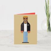 Carte Yog – Retro Pop Icon Greeting Card (Devant)