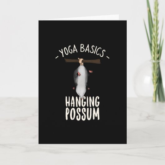 CARTE YOGA BASICS DE TRAITEMENT POSSUM (Devant)