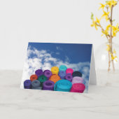 Carte Yoga mats (Fleur jaune)