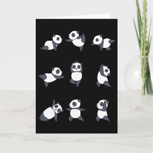 Carte Yoga Panda _1 (Devant)