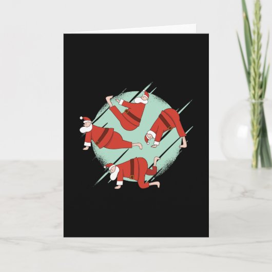 Carte Yoga Santa (Devant)