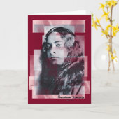 Carte Yogananda - Carte, Salutation, Note (Fleur jaune)