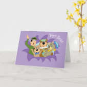 Carte Yogi Ours et amis Surprise (Fleur jaune)