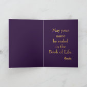 Carte Yom Kippour (Intérieur)