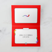 Carte Yom Kippour Shofar (Intérieur)