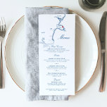 Carte York Maine Élégant Mariage de script de mari<br><div class="desc">Ces menus de cartes York, Maine sont parfaits pour une variété d'occasions, de votre réception de mariage dans le Maine, dîner de répétition, soirée de fiançailles à dîner formel. Ce menu mariage convient parfaitement à votre mariage de destination à York, Maine. Que vous soyez marié à l'hôtel ViewPoint, que vous...</div>