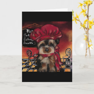 Carte Yorkie Chef 
