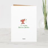 Carte Yorkie mignonne, Yorkshire Terrier, Chien, Animal  (Dos)