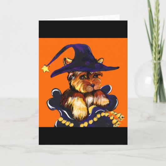 CARTE YORKIE POO (Devant)