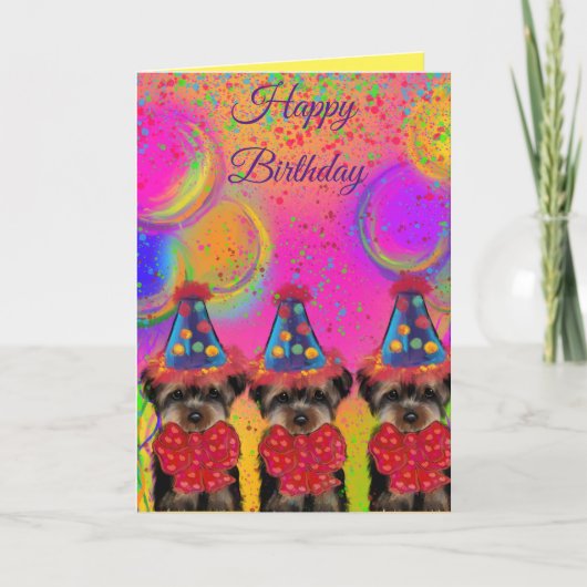 Carte Yorkie Poo (Devant)