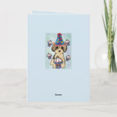 Carte Yorkie Poo (Dos)