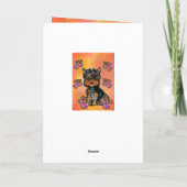 Carte Yorkie Poo (Dos)