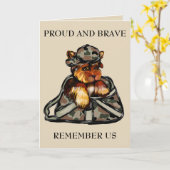 CARTE YORKIE POO (Fleur jaune)