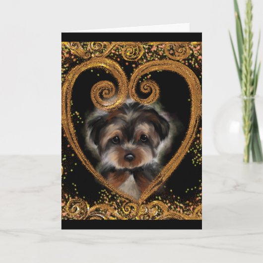 Carte Yorkie Poo (Devant)