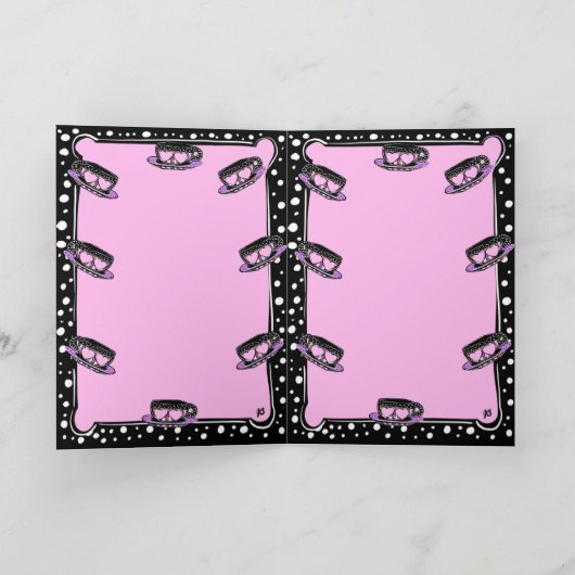 Carte Yorkie Poo Tea Cup (Intérieur)