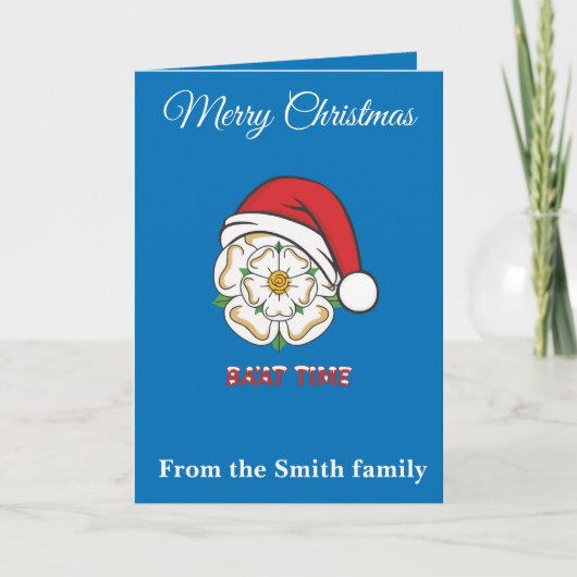 Carte Yorkshire Noël Baat Time (Devant)