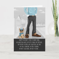 Yorkshire Terrier de la Fête des pères des chiens