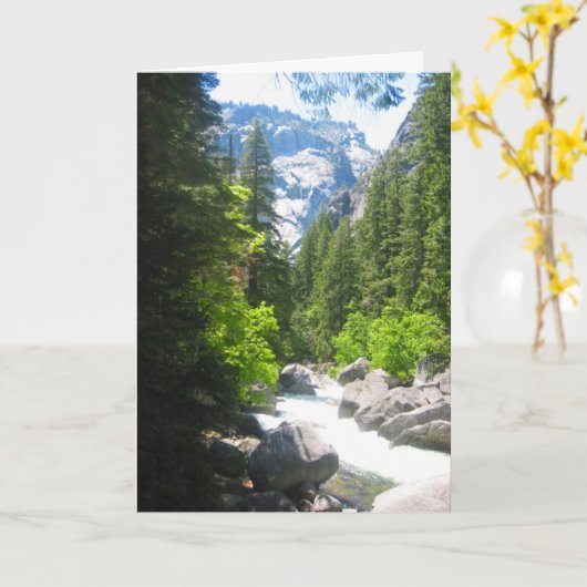 Carte yosemite (Fleur jaune)